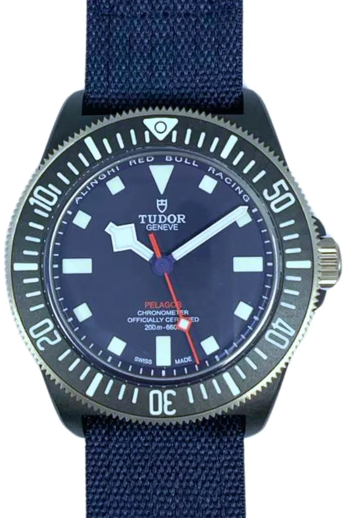 Tudor Pelagos 25707KN 42mm Carbon fiber Blue