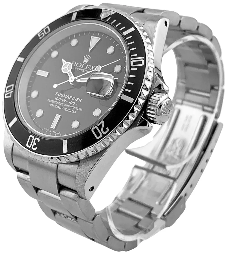 Rolex Submariner 16610/P235872 40mm Stainless steel Black 2