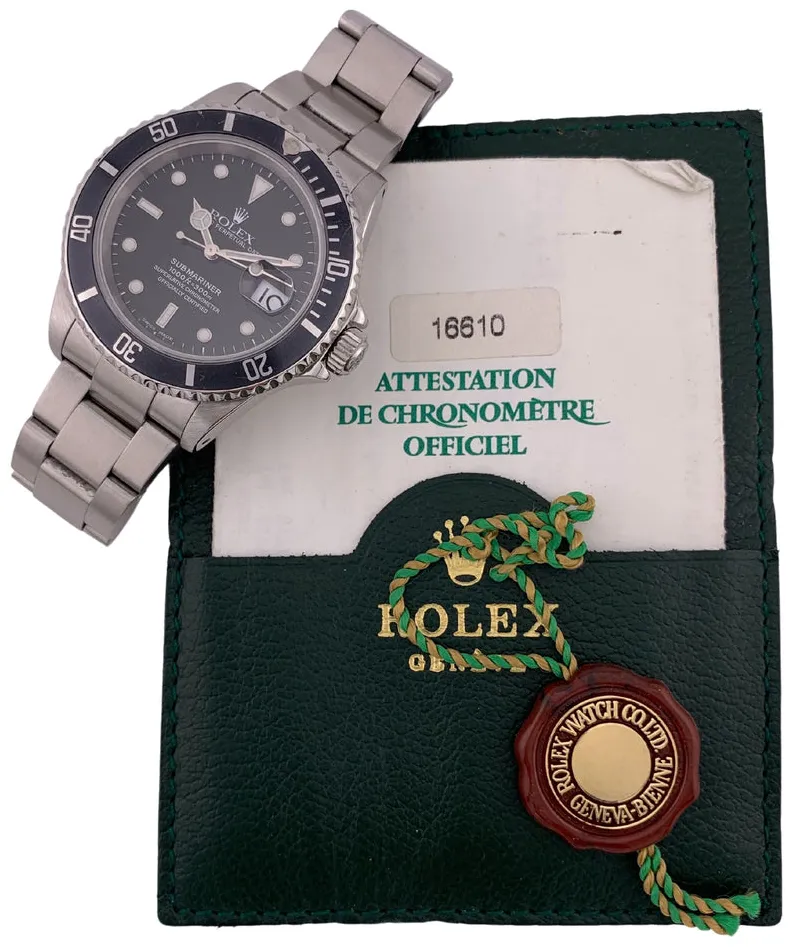 Rolex Submariner 16610/P235872 40mm Stainless steel Black 9