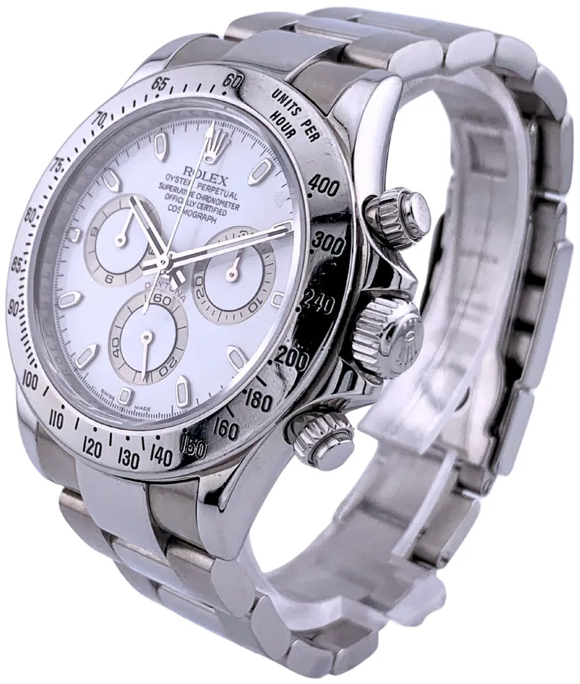 Rolex Daytona 116520/Z226837 40mm Stainless steel White 2