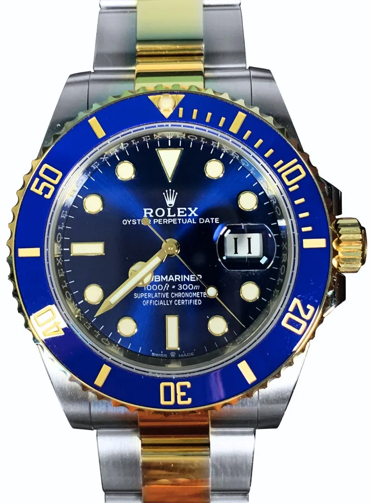 Rolex Submariner 126613LB 41mm Yellow gold and Stainless steel Blue