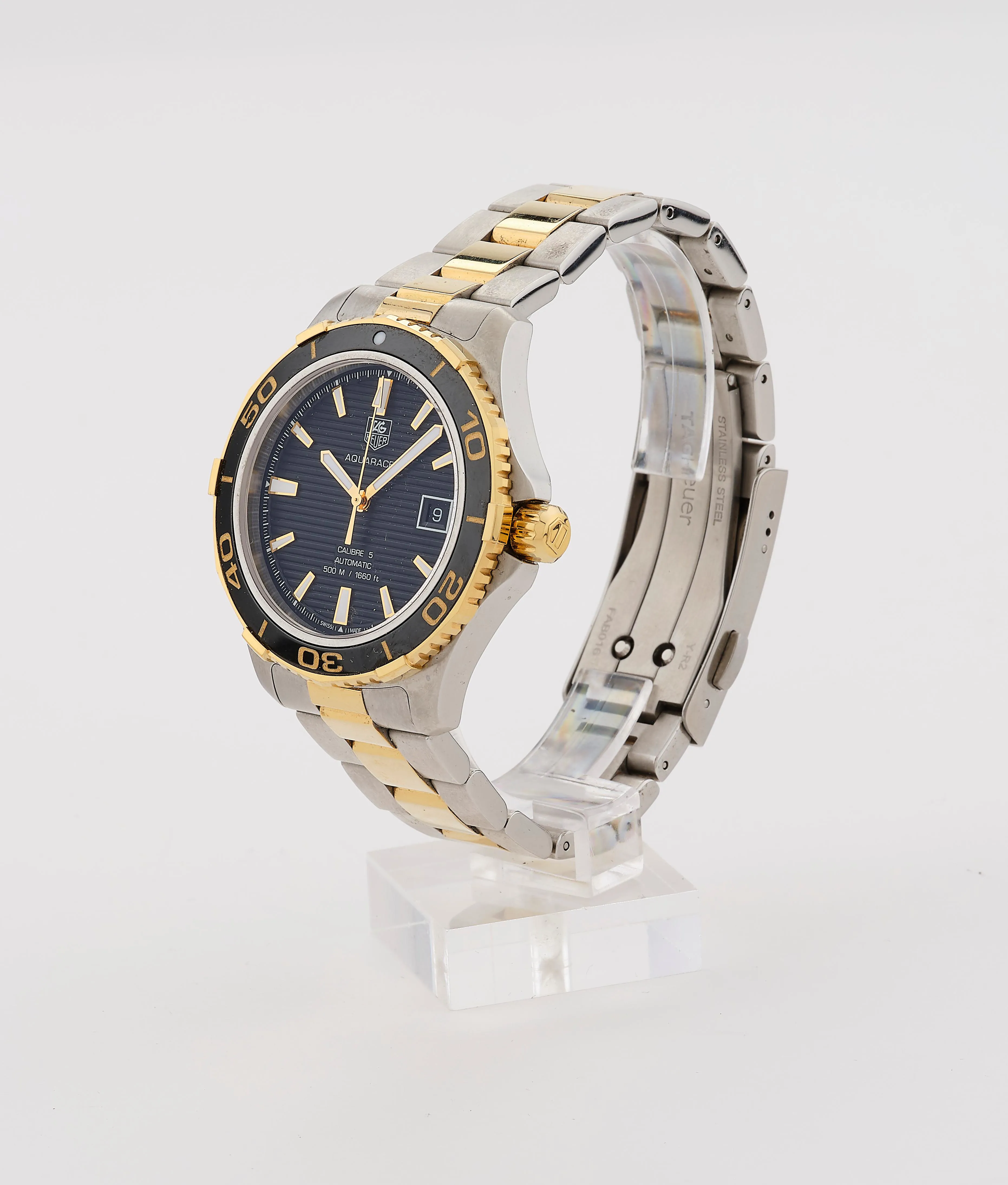 TAG Heuer Aquaracer WAK2122 44mm Ceramic and Stainless steel and gold Black 1