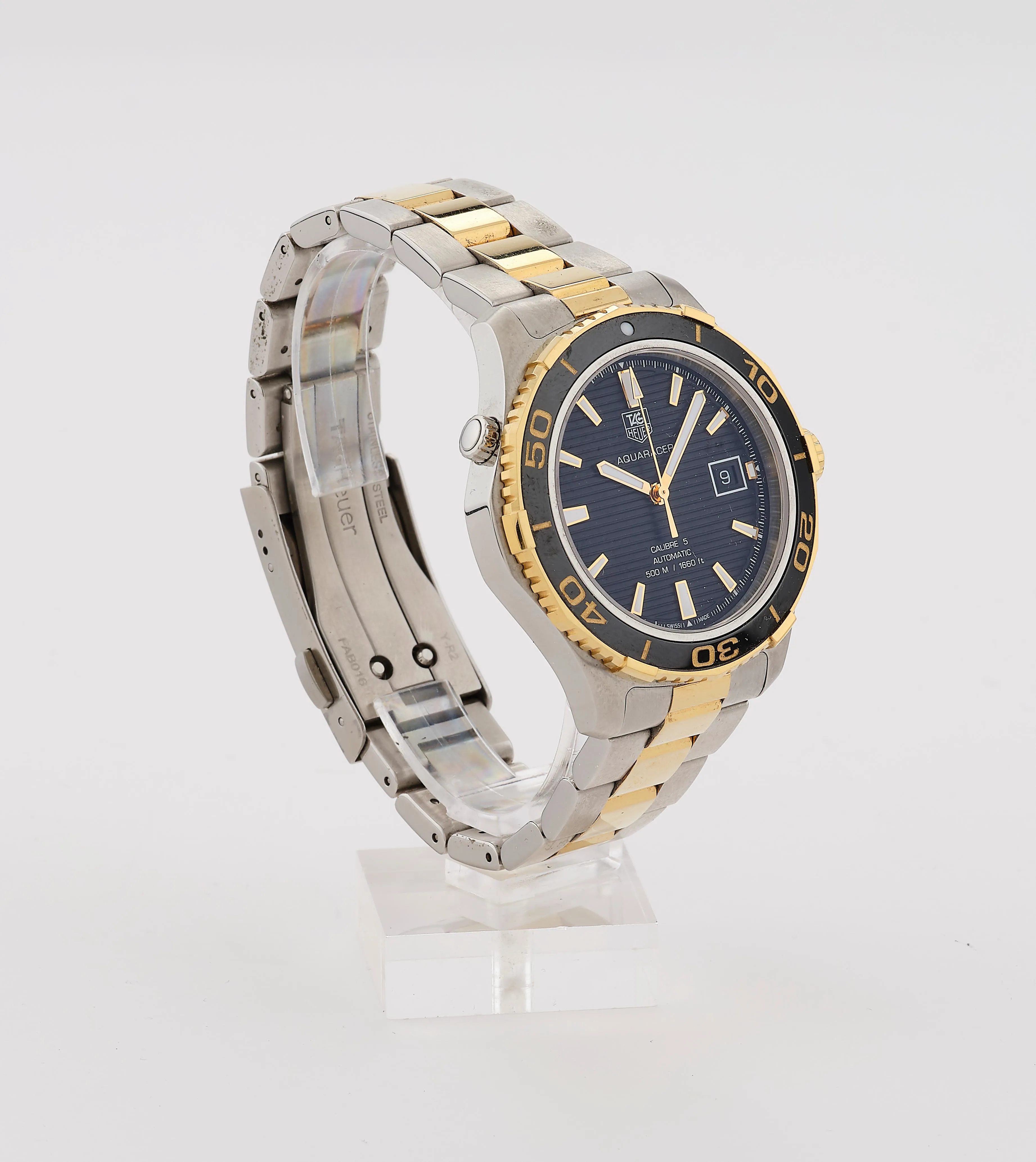 TAG Heuer Aquaracer WAK2122 44mm Ceramic and Stainless steel and gold Black 2