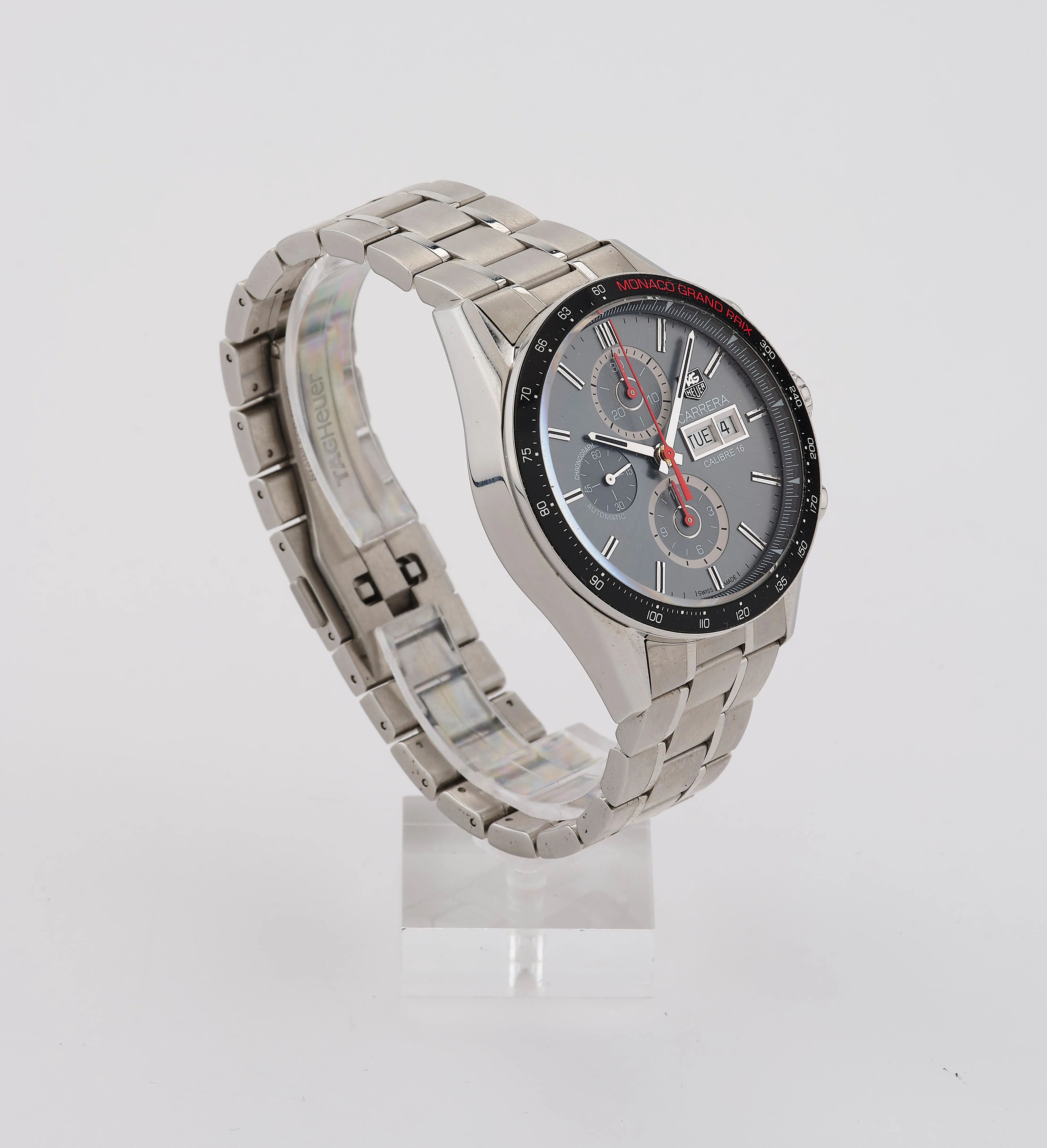 TAG Heuer Carrera CV2A1M 45mm Stainless steel Gray 2