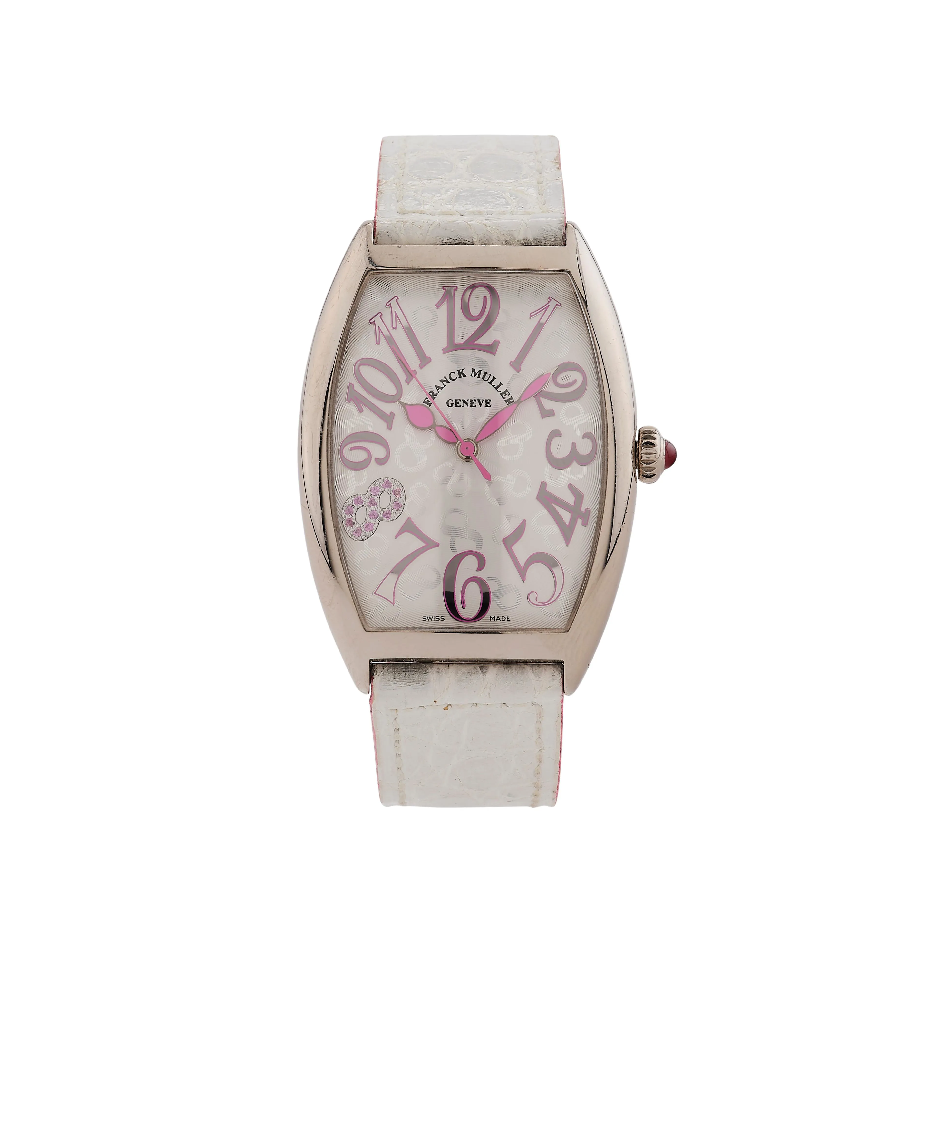 Franck Muller Pink Orchid 5850 B. SC 8CD 32mm White gold Silver