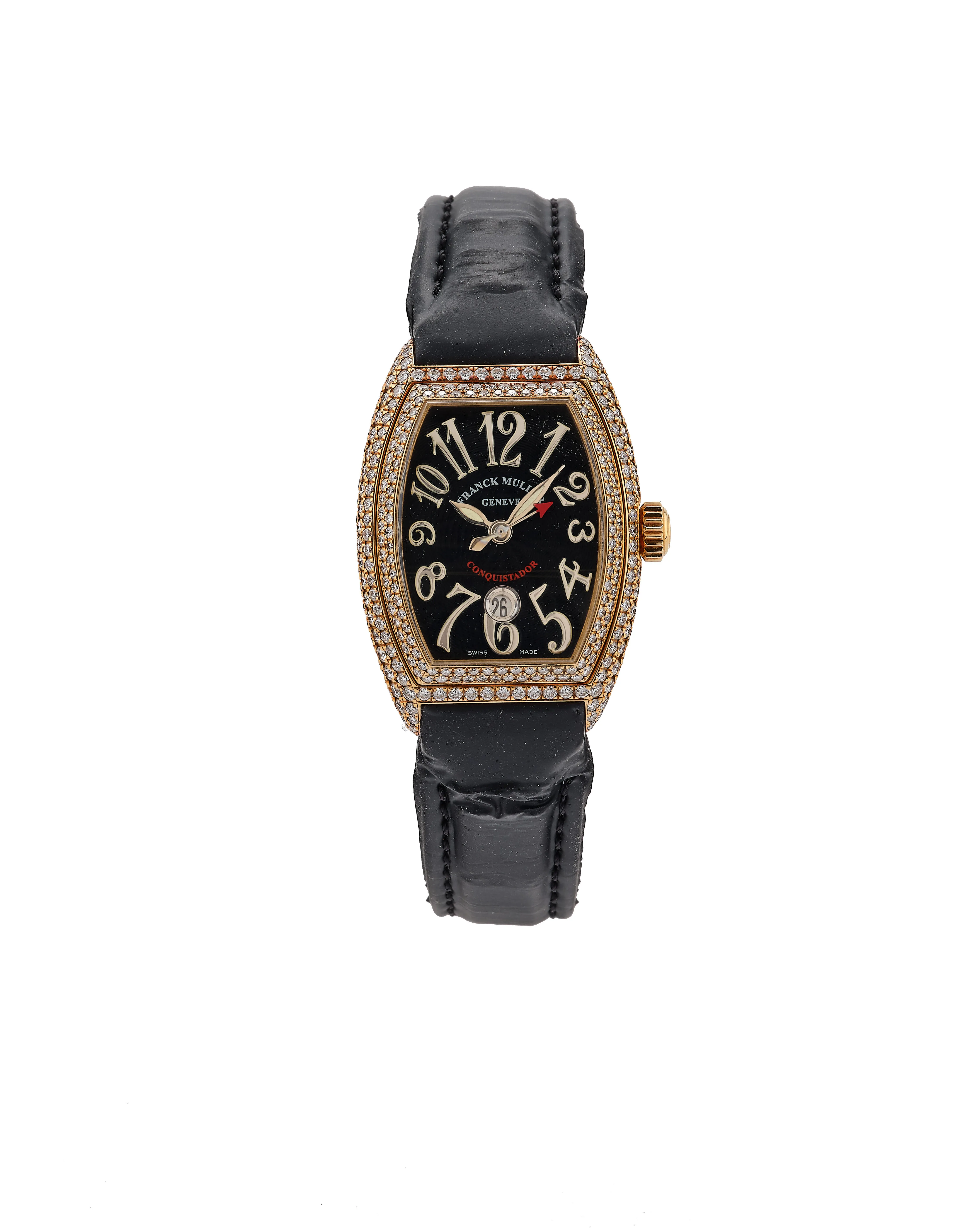 Franck Muller Conquistador 8002 L SC D 28mm gold Black