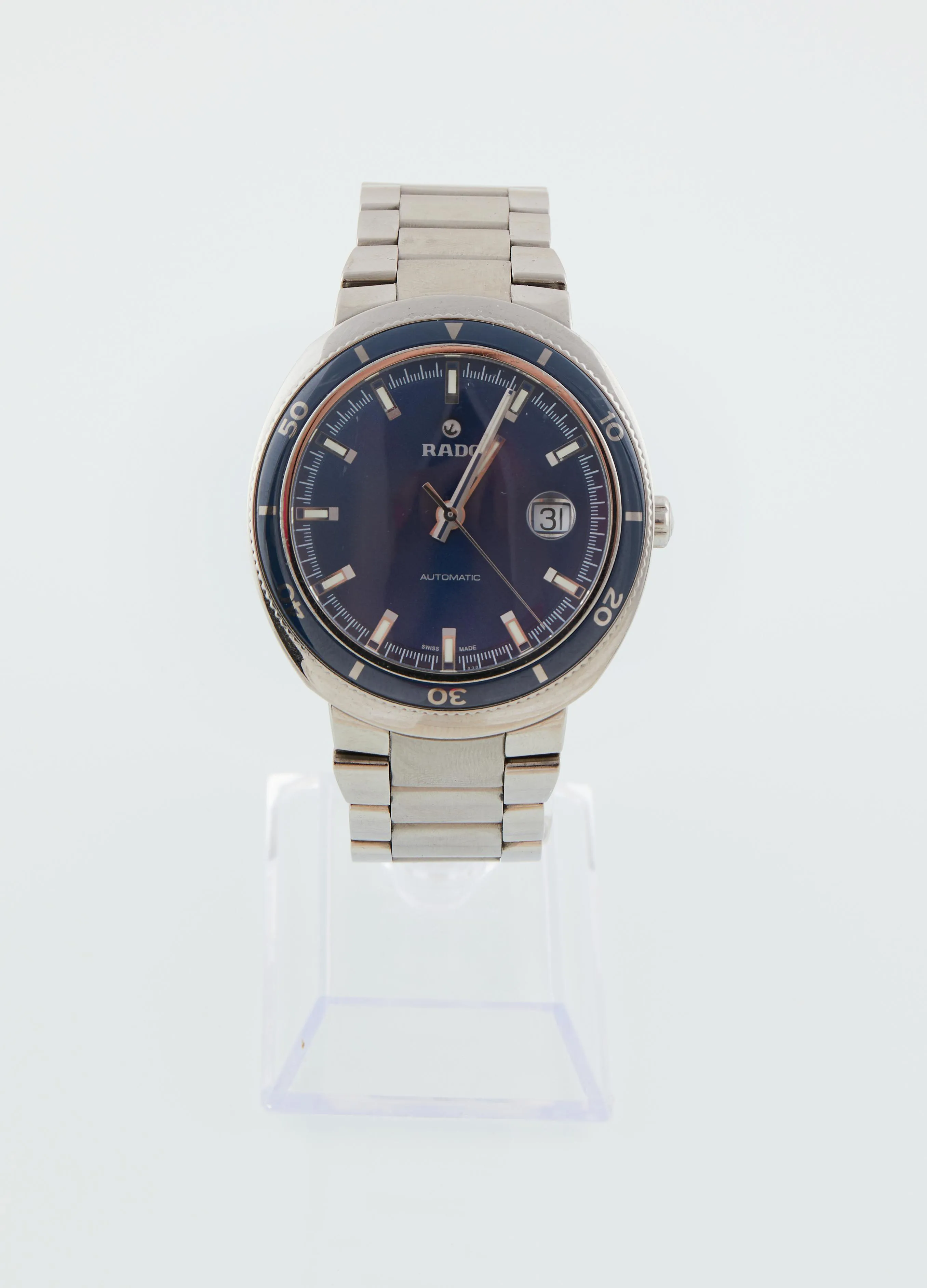 Rado D-Star 01.658.0960.3.020 42mm Stainless steel Blue