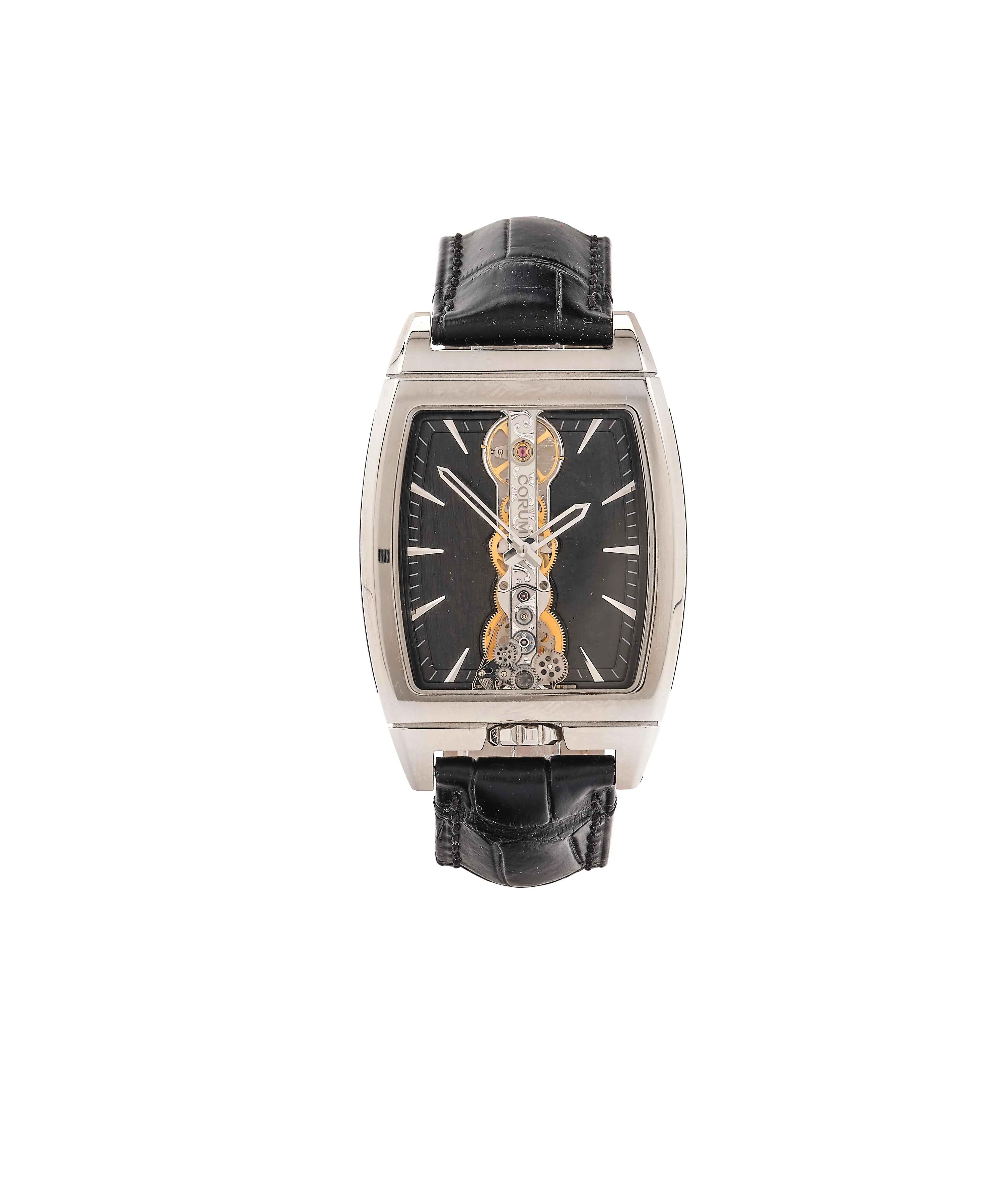 Corum Golden Bridge 05.0059 34mm White gold Black