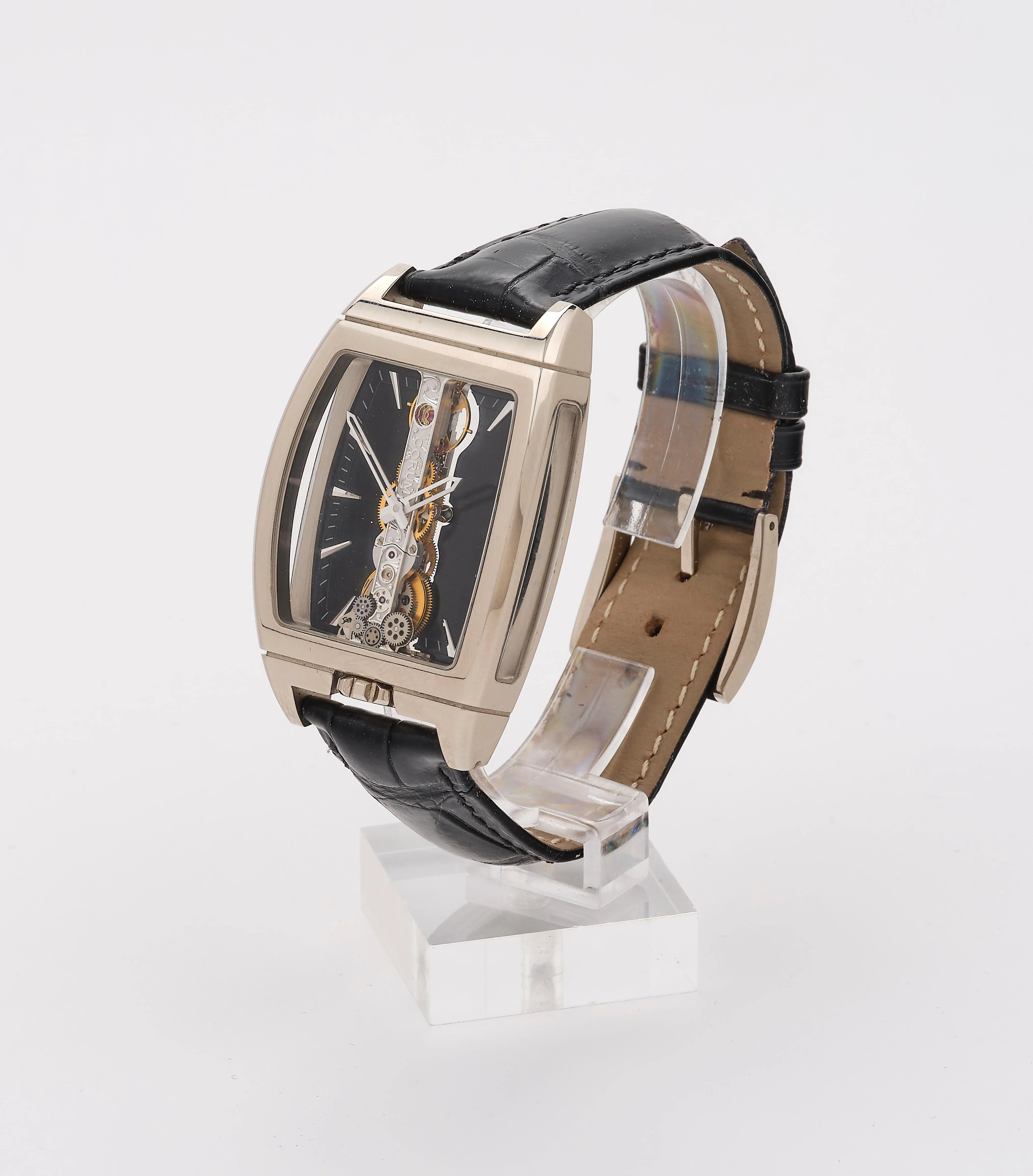 Corum Golden Bridge 05.0059 34mm White gold Black 1