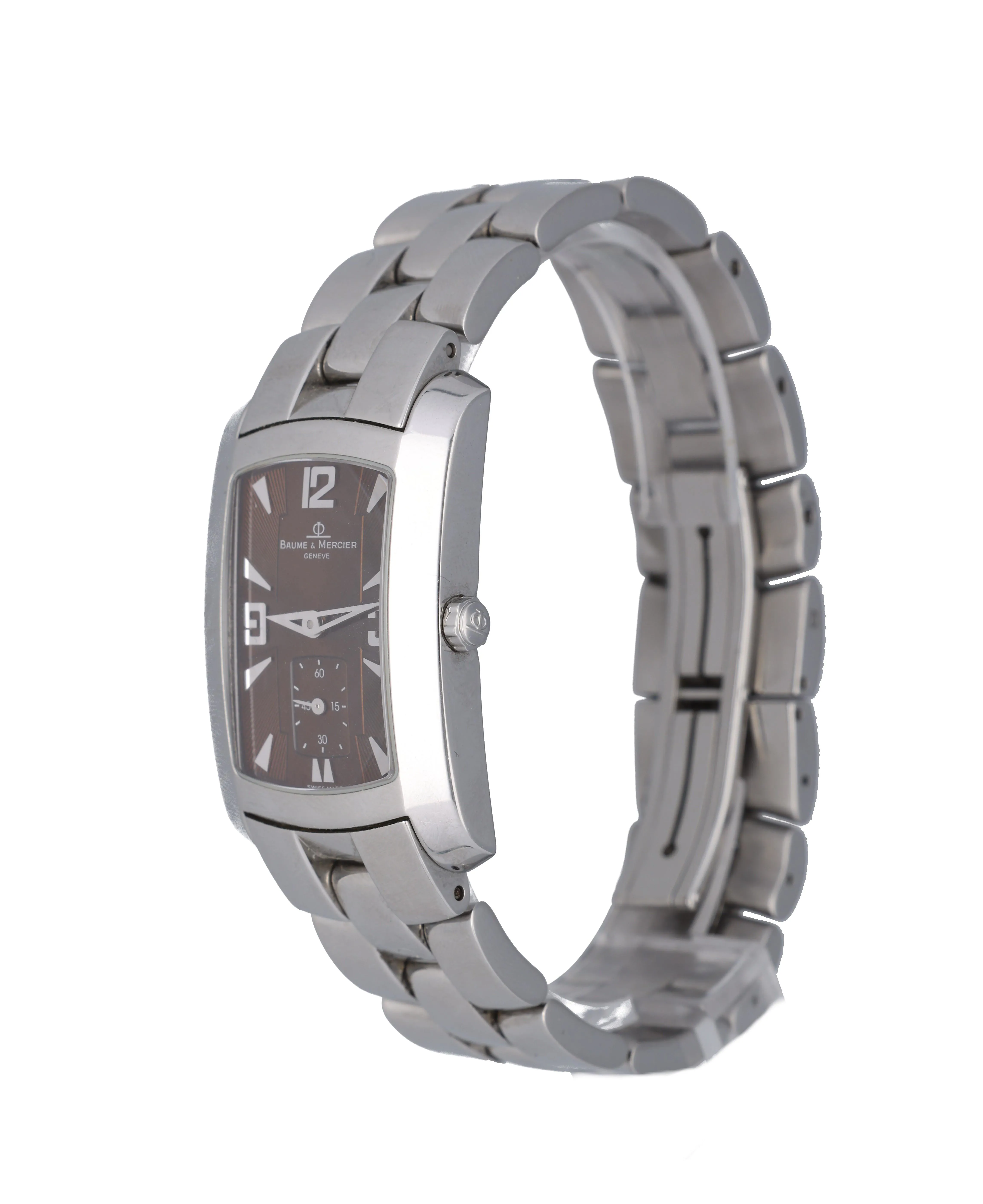 Baume & Mercier Hampton 65310 27mm Stainless steel Brown 1