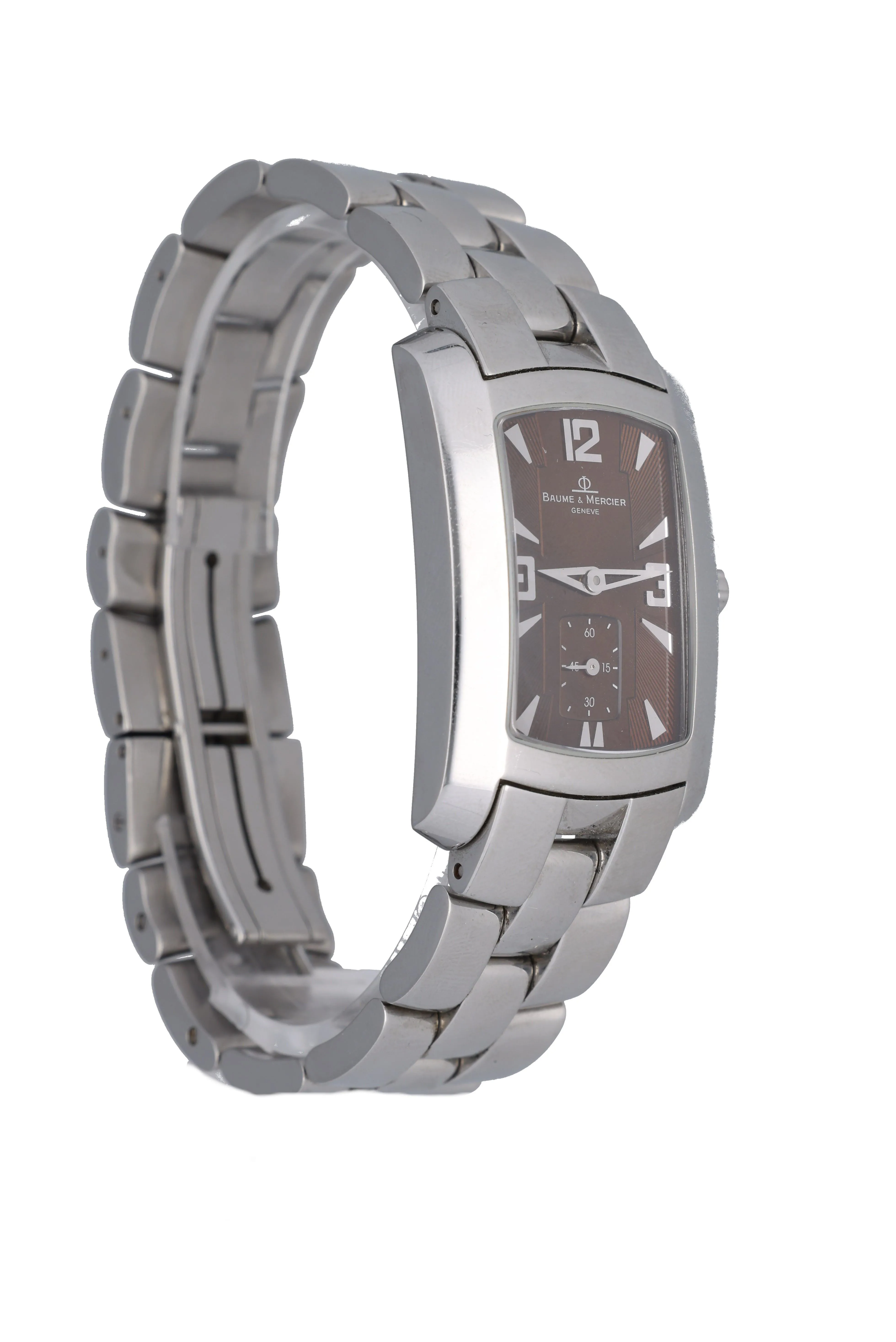 Baume & Mercier Hampton 65310 27mm Stainless steel Brown 2