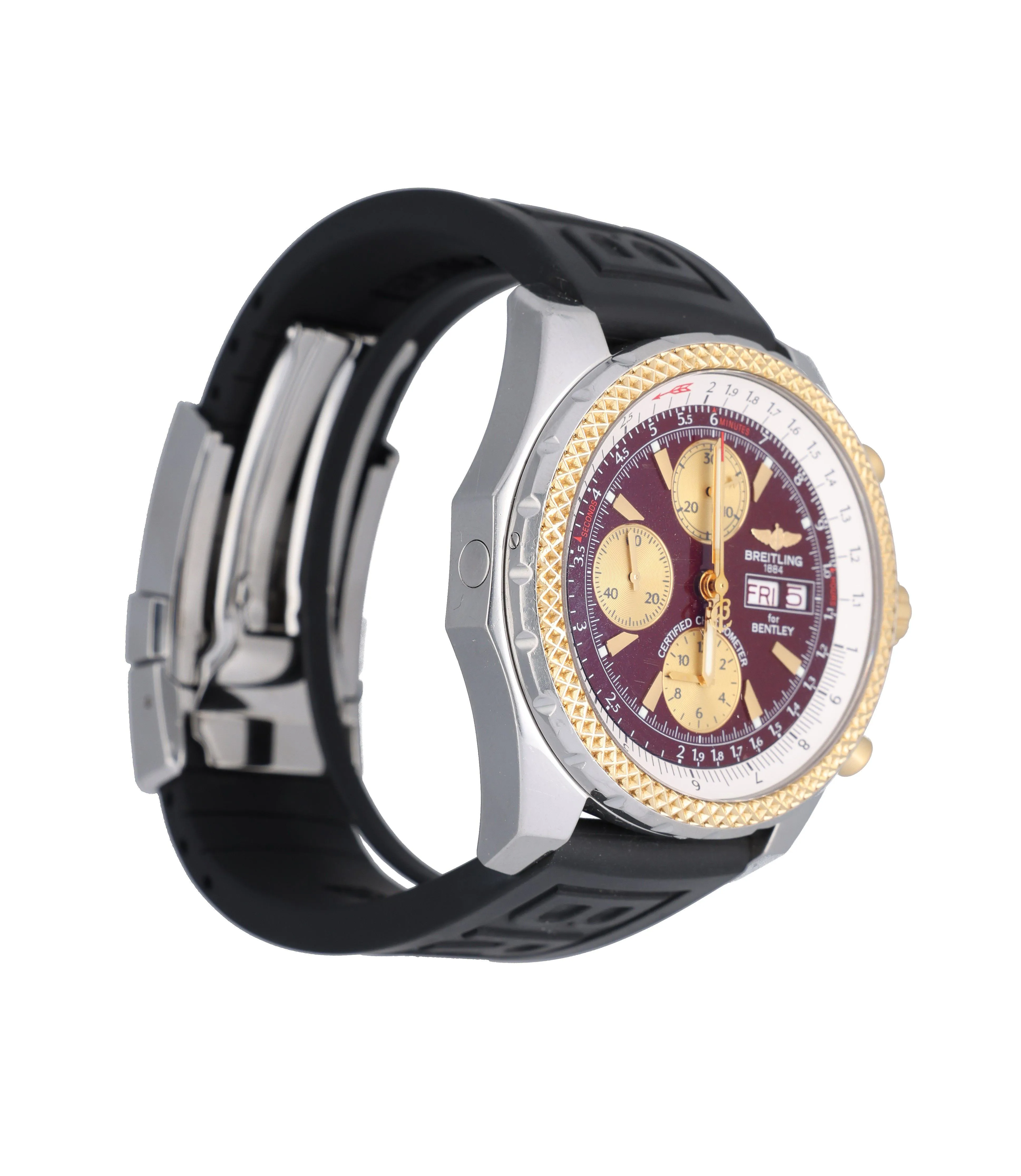 Breitling Bentley GT D13362 45mm Stainless steel and gold Red 2