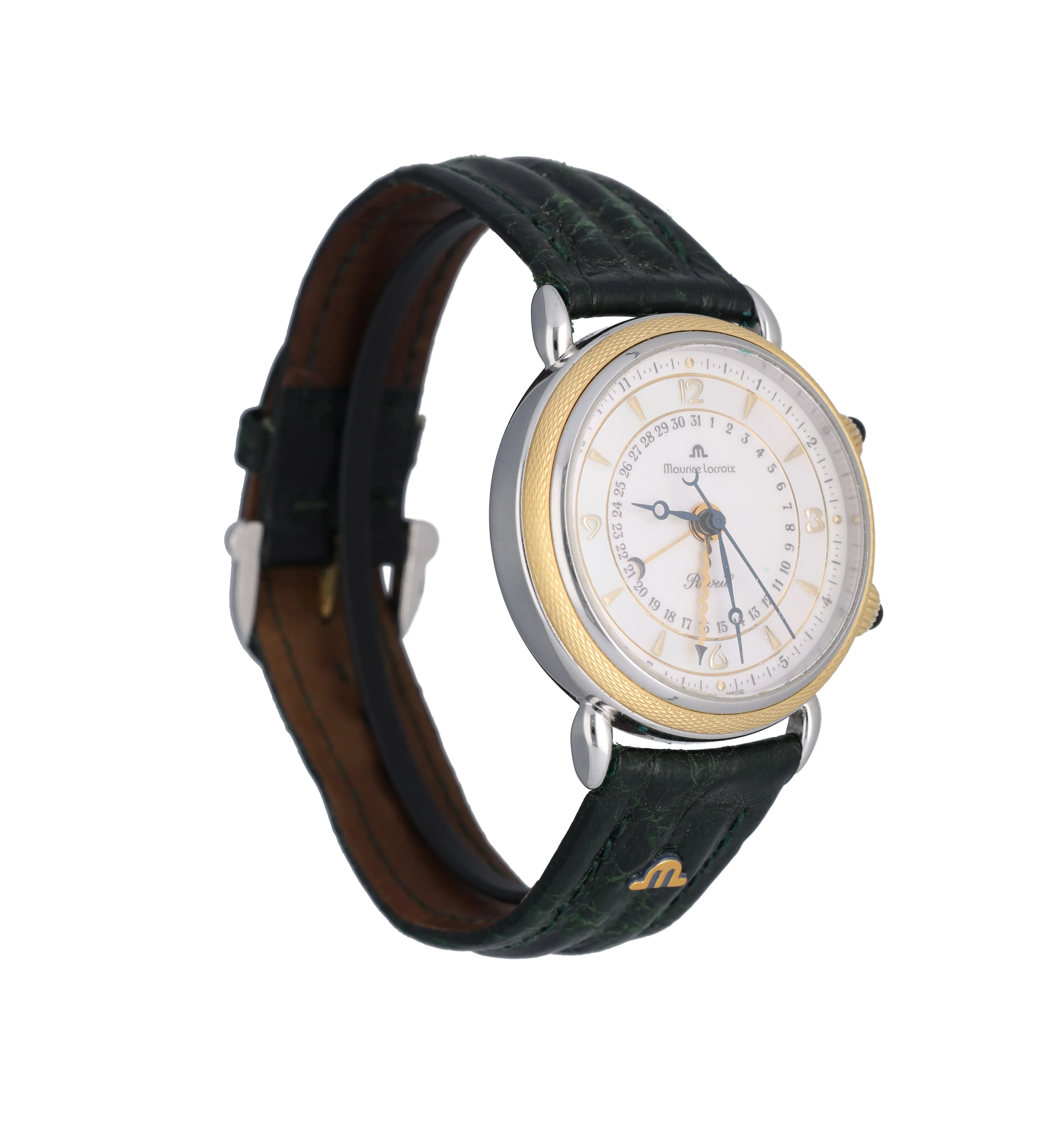 Maurice Lacroix Masterpiece 63511 36mm Stainless steel and gold White 2