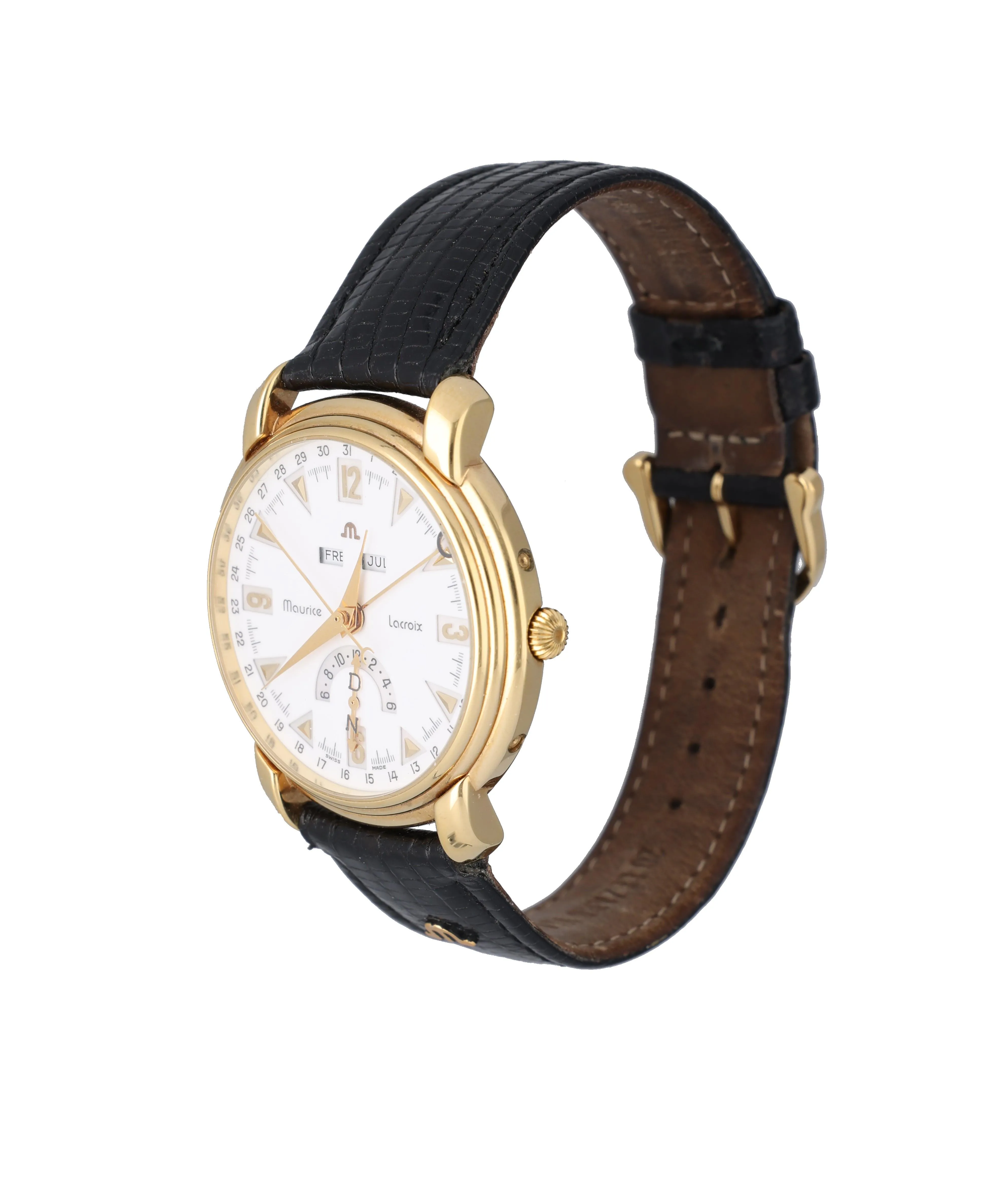 Maurice Lacroix Masterpiece 44367 39mm Gold-plated White 1