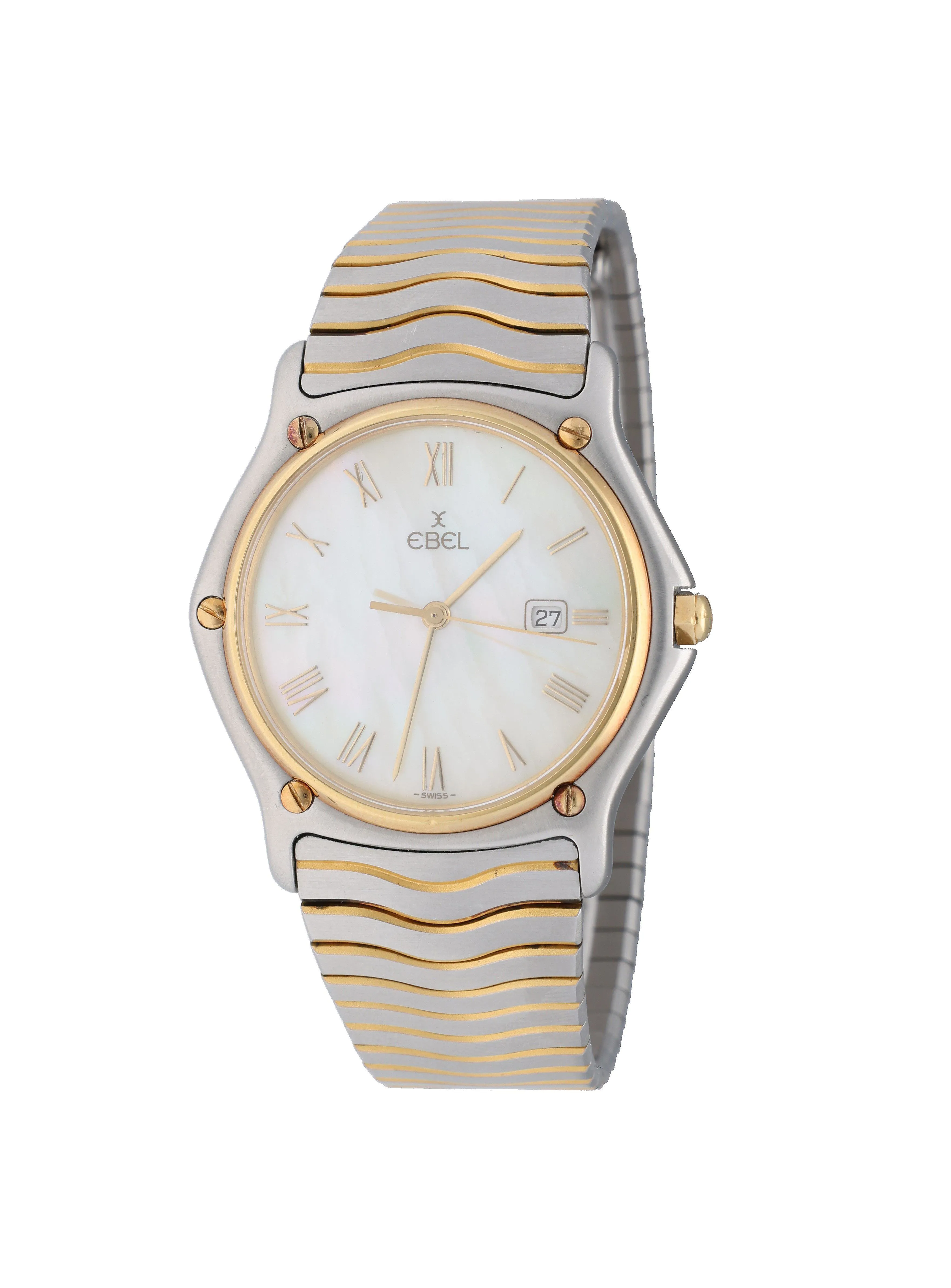 Ebel Sport 183903 36mm Stainless steel and gold Mother-of-pearl