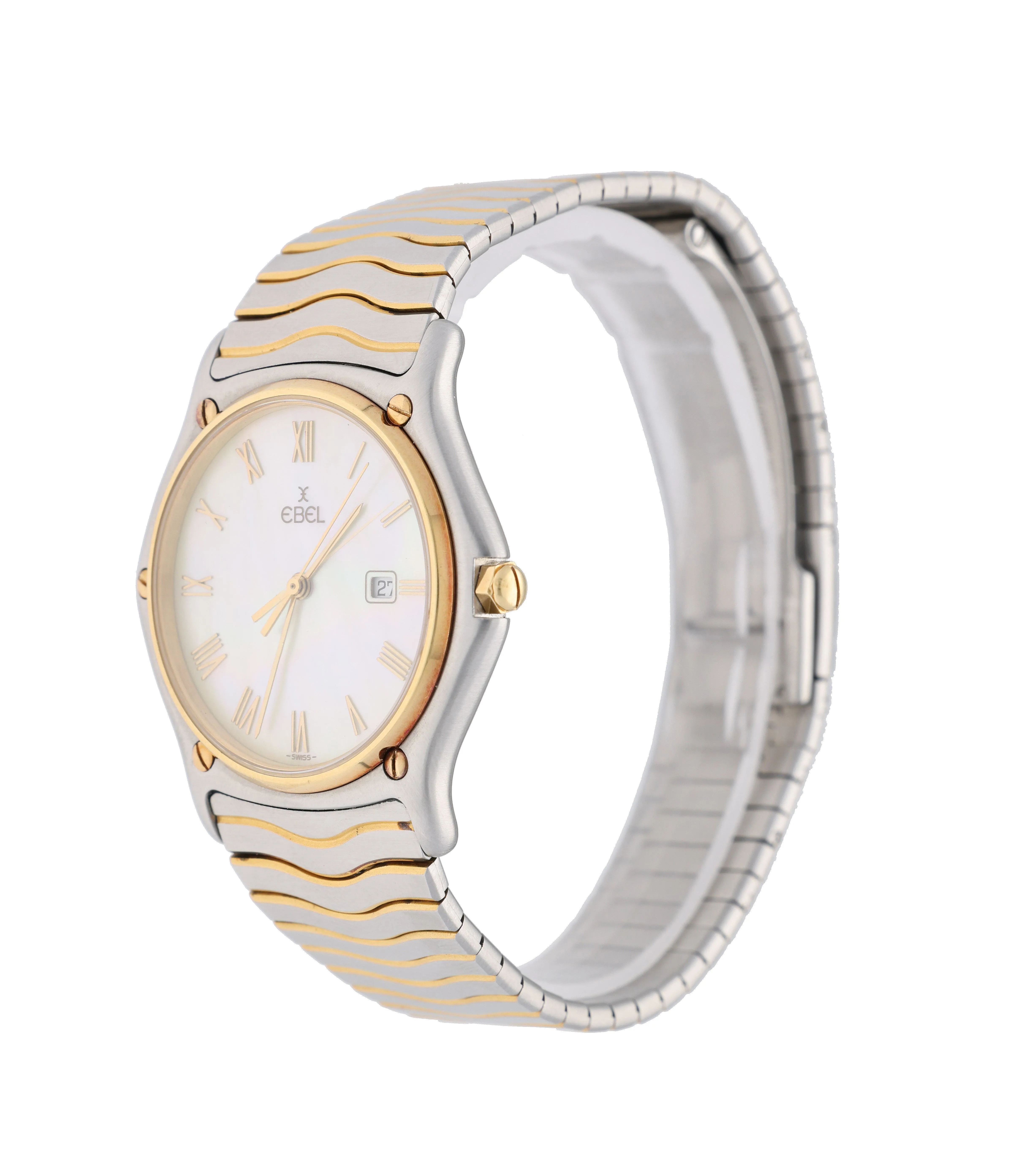 Ebel Sport 183903 36mm Stainless steel and gold Mother-of-pearl 1