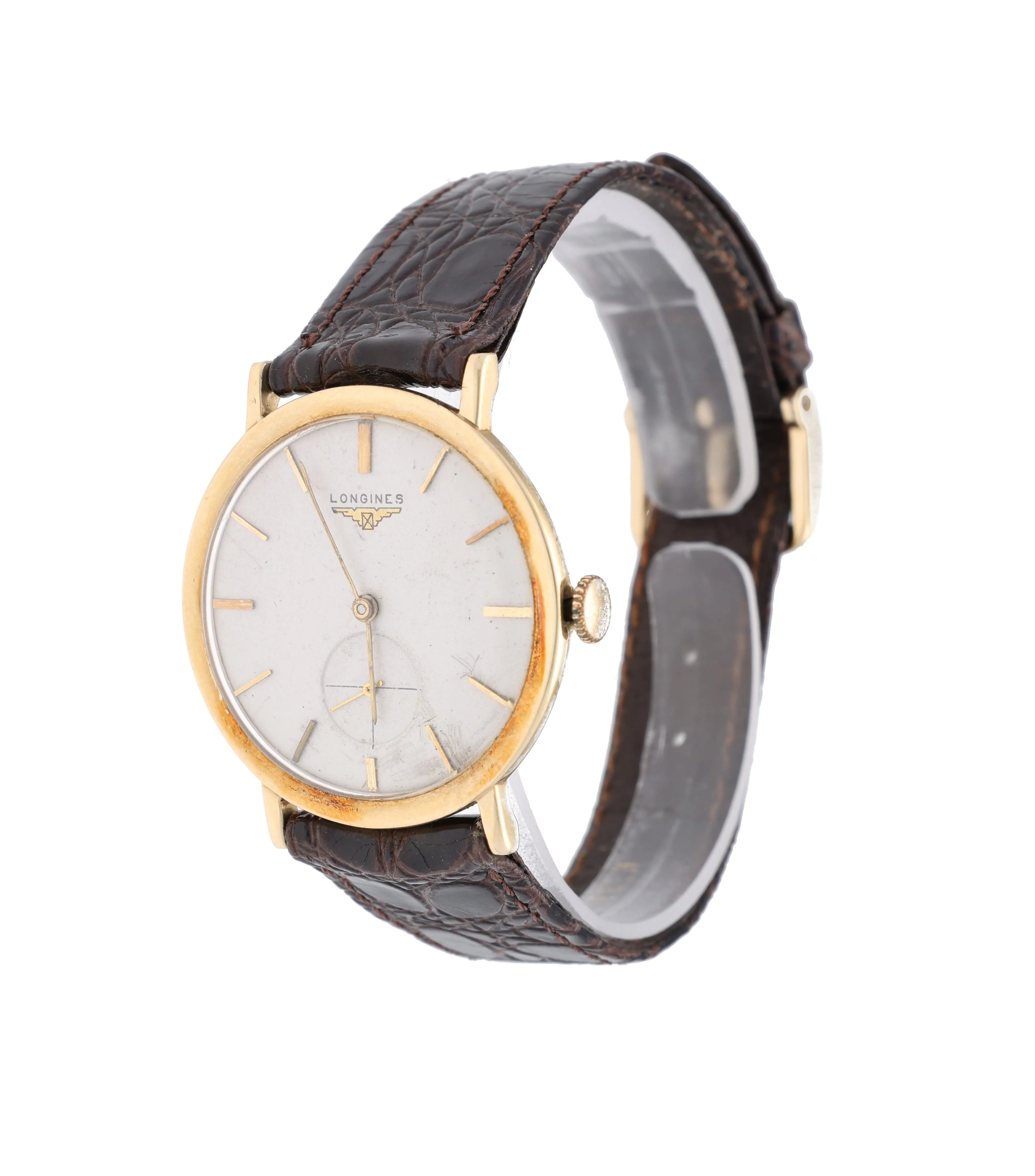 Longines 34mm gold Silver 1