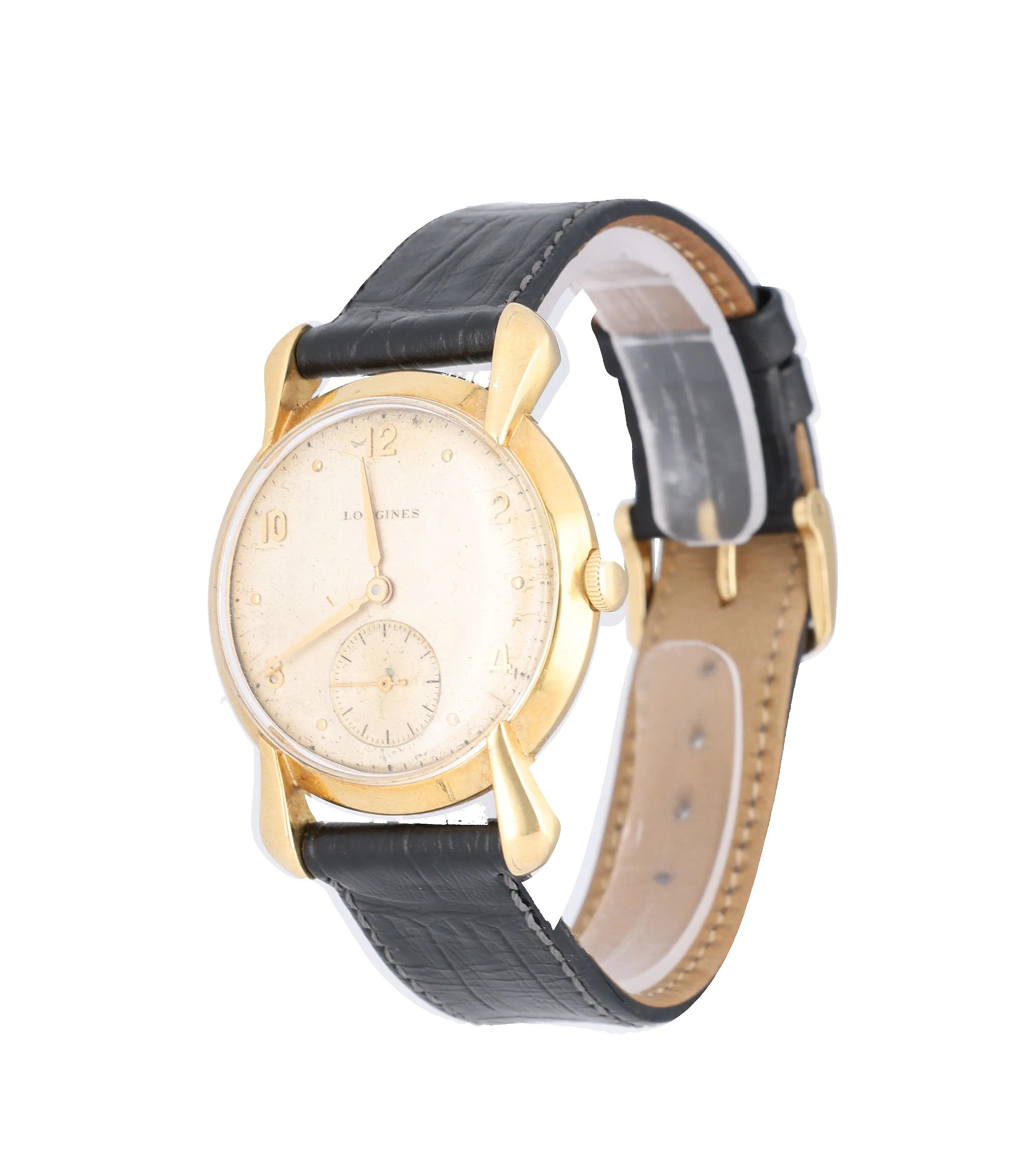 Longines 5950 34mm gold Silver 1