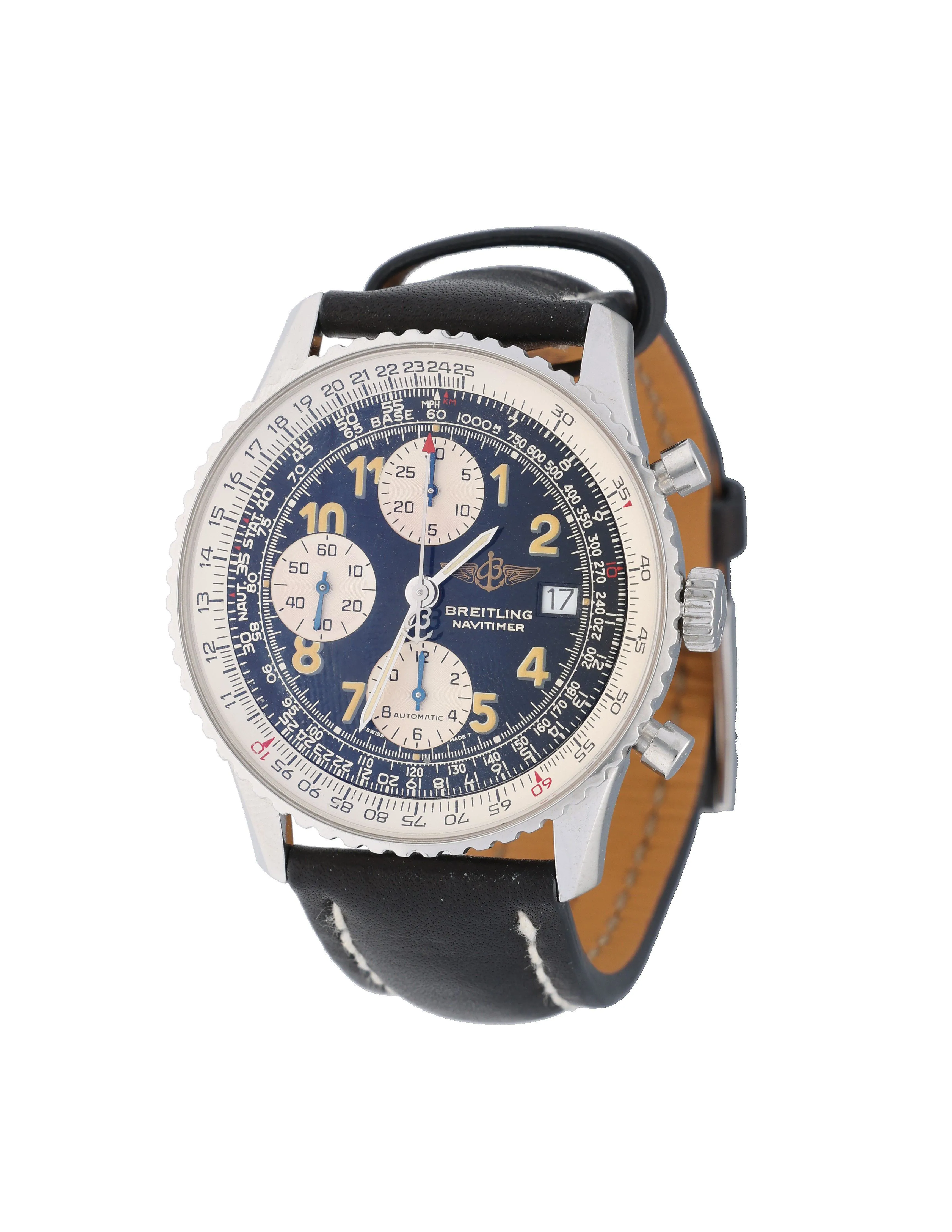 Breitling Navitimer A13022 41mm Stainless steel Black and Silver