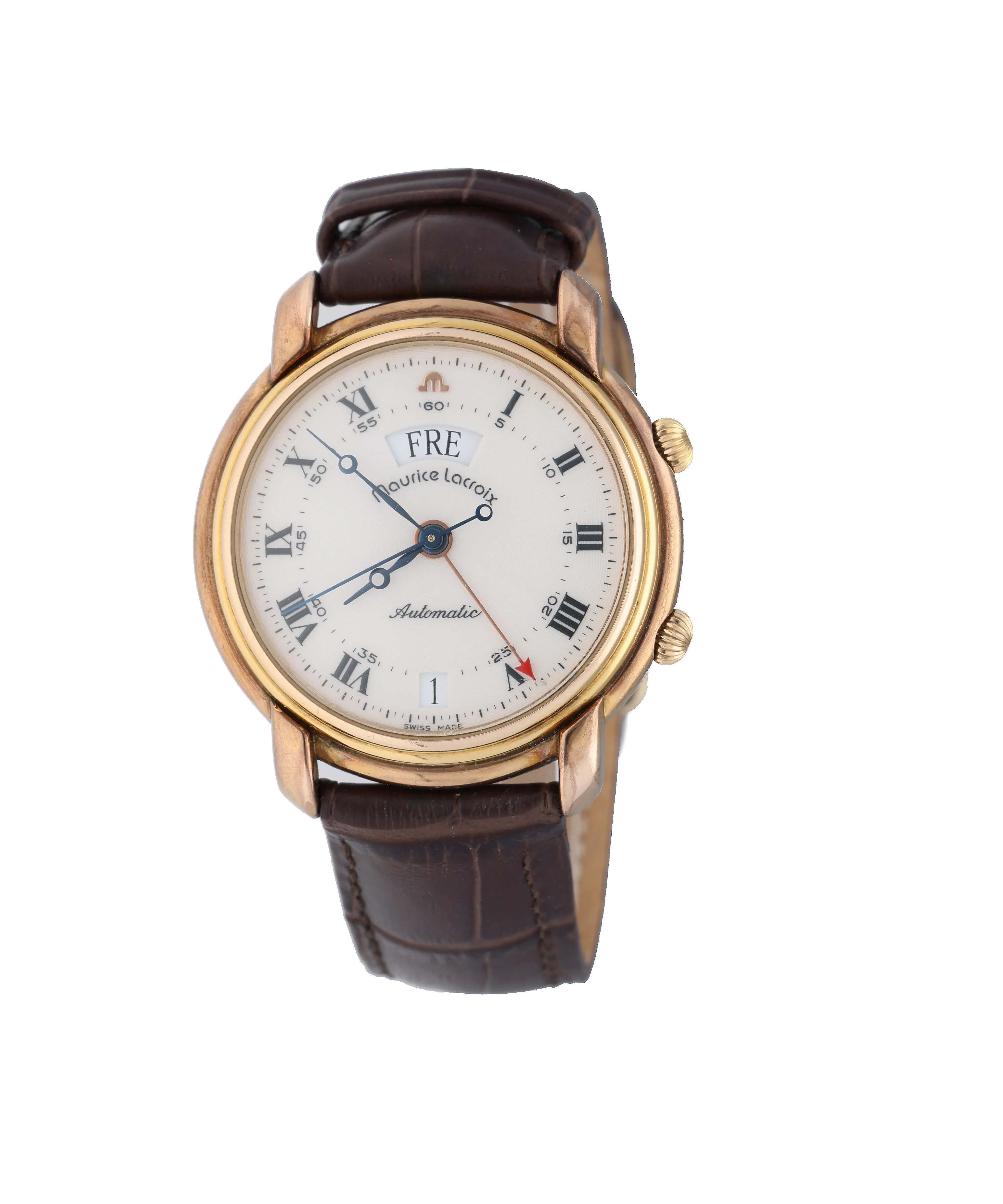 Maurice Lacroix Masterpiece 22197 39mm Gold-plated White