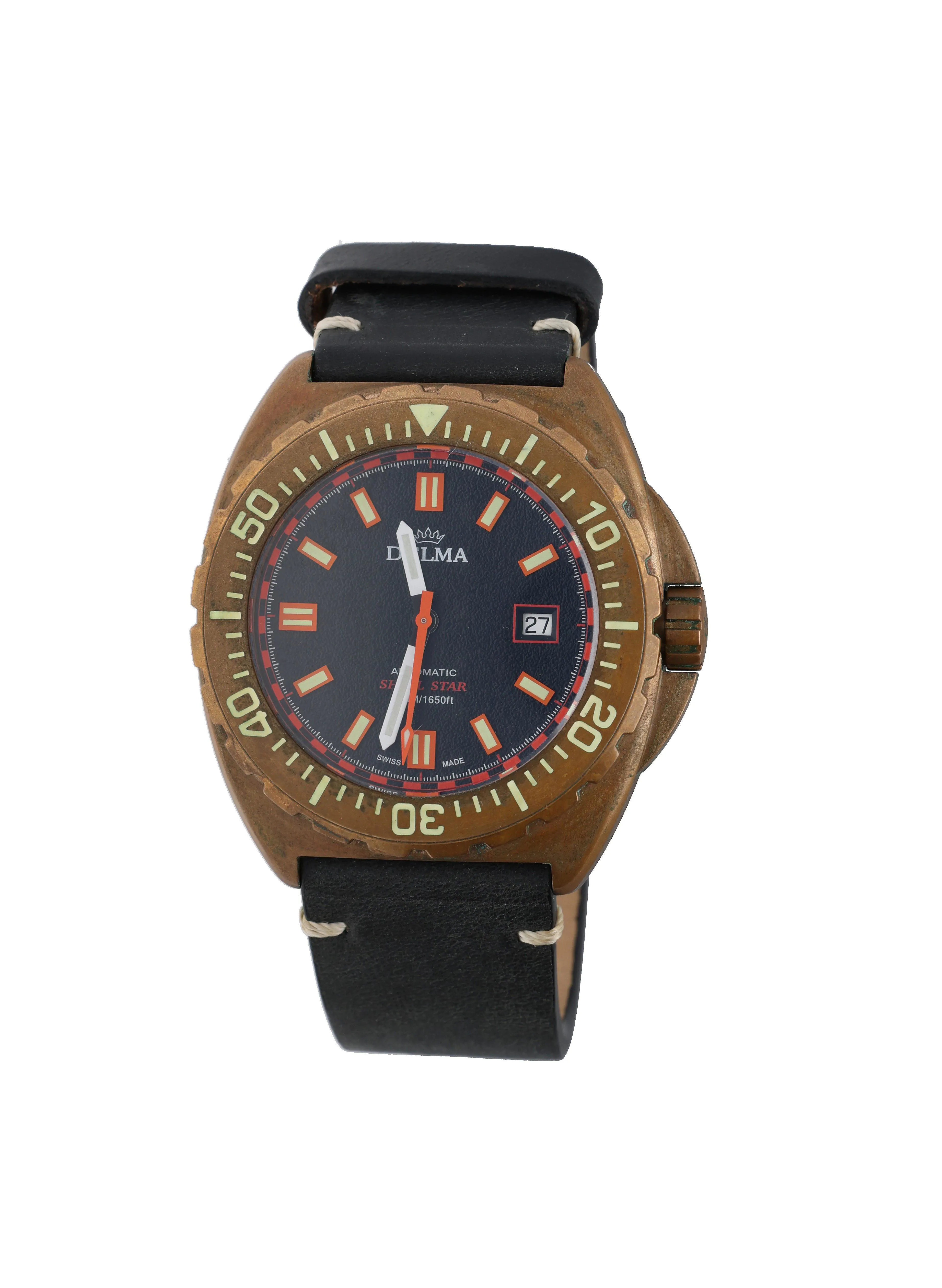 Delma Shell Star 31601.670.6 44mm Bronze and Stainless steel Black