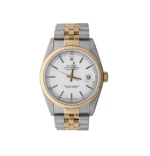 Rolex Datejust 36 16233 Stainless steel and gold White