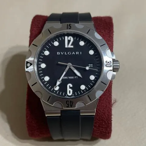 Bulgari Diagono DP41BSVSD 41mm Stainless steel Black