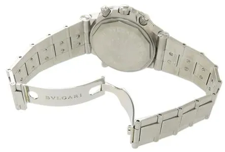 Bulgari Diagono SD38SGMT 38mm Stainless steel Black 4