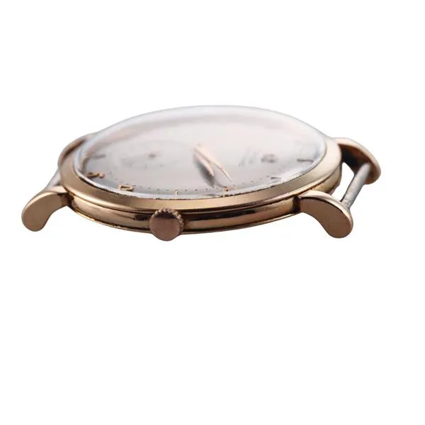 Omega 38mm 18k rose gold Silvered 1