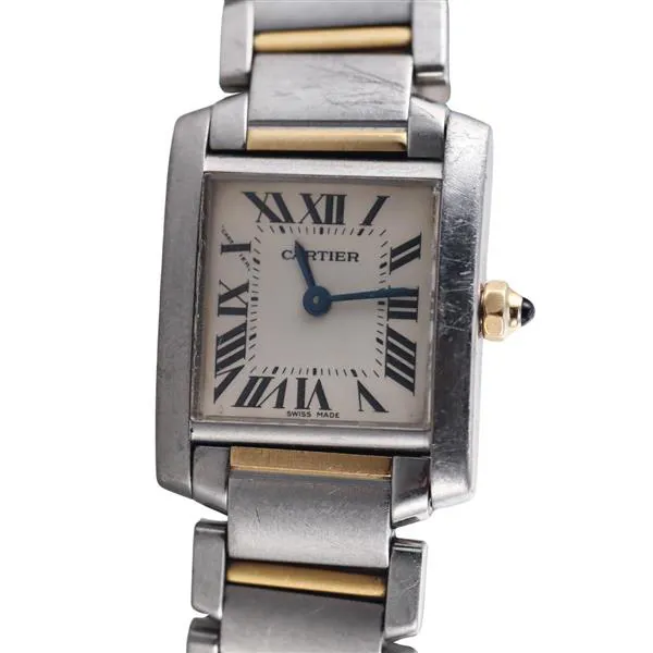 Cartier Tank Française 2384 20mm 18k Gold and Stainless steel 2