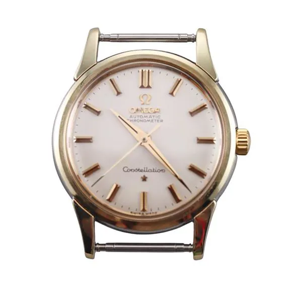 Omega Constellation 34mm Stainless steel and 14k Gold Silvered