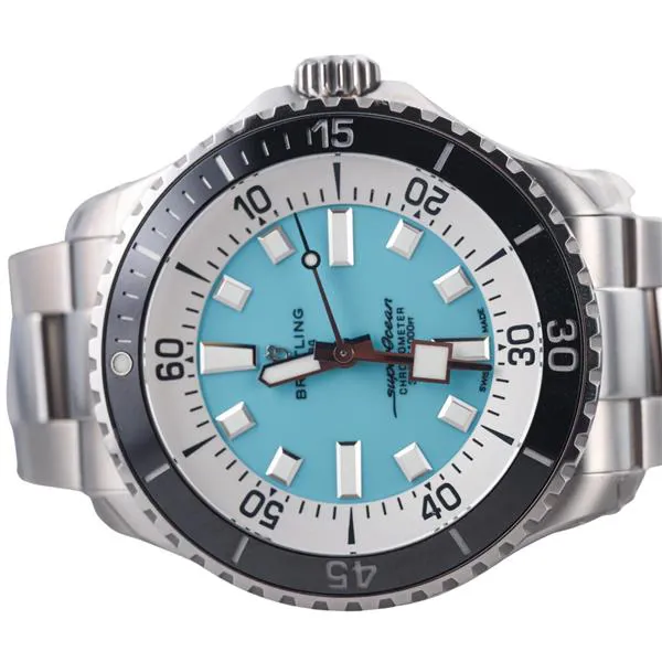 Breitling Superocean A17360 42mm Stainless steel Blue 1