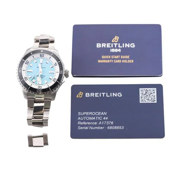 Breitling Superocean A17360 42mm Stainless steel Blue 4