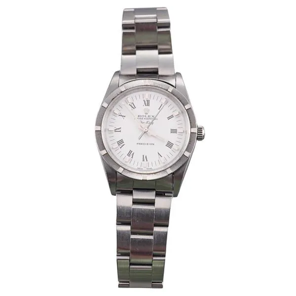 Rolex Air King 14010 34mm Stainless steel White