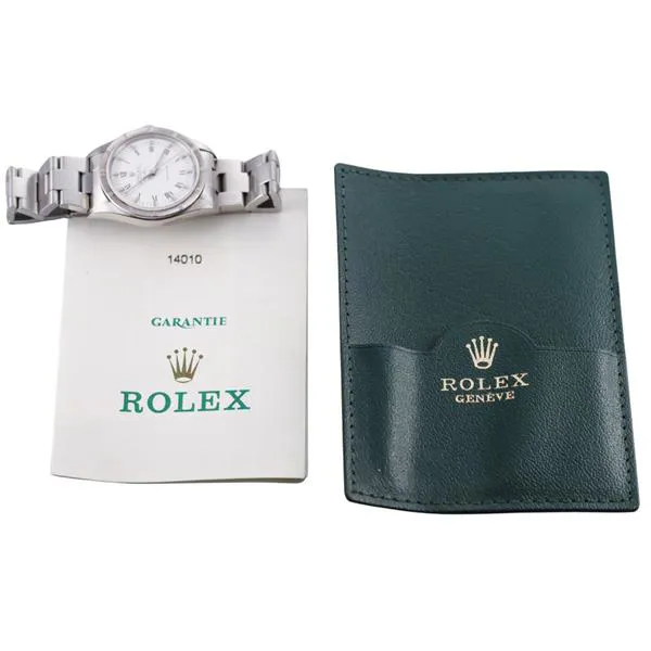 Rolex Air King 14010 34mm Stainless steel White 4