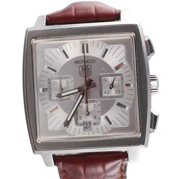 TAG Heuer Monaco CW2112 38mm Stainless steel Silver 2