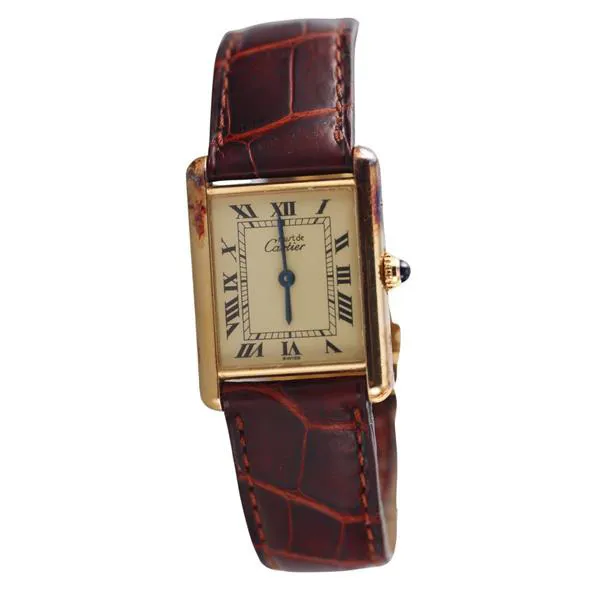 Cartier Tank Vermeil 1615 23mm Vermeil