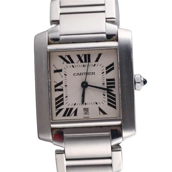 Cartier Tank Française W51002Q3 28mm Stainless steel 1