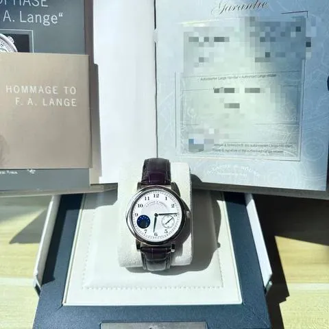 A. Lange & Söhne 1815 212.050 37.5mm Yellow gold Silver