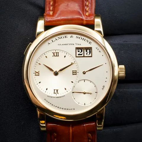 A. Lange & Söhne Lange 1 101.021 38.5mm Yellow gold Silver