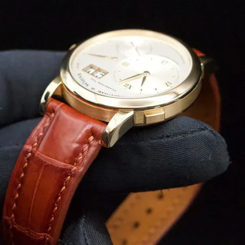 A. Lange & Söhne Lange 1 101.021 38.5mm Yellow gold Silver 8