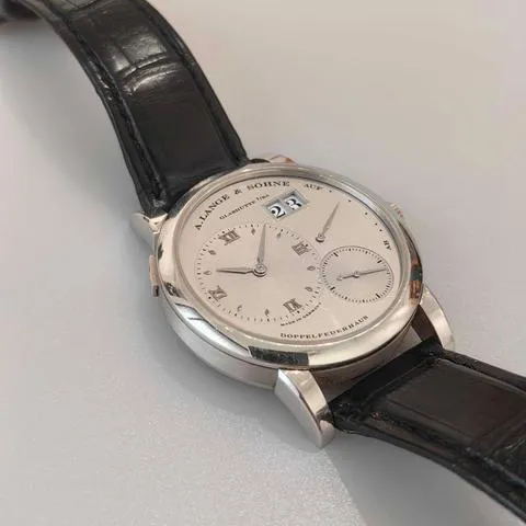 A. Lange & Söhne Lange 1 101.025 38.5mm Platinum Silver 1