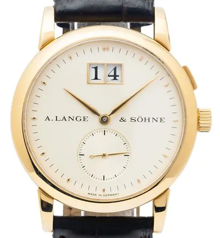 A. Lange & Söhne Langematik 105.021 Yellow gold Silver