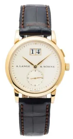 A. Lange & Söhne Langematik 105.021 Yellow gold Silver 1