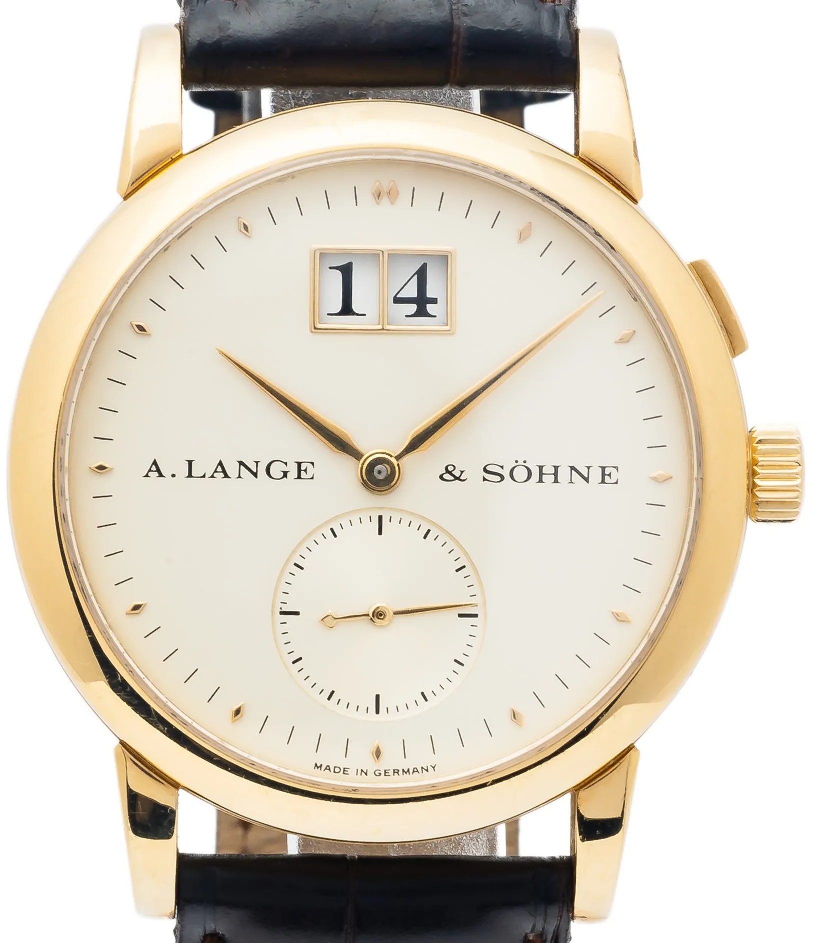 A. Lange & Söhne Saxonia Yellow gold