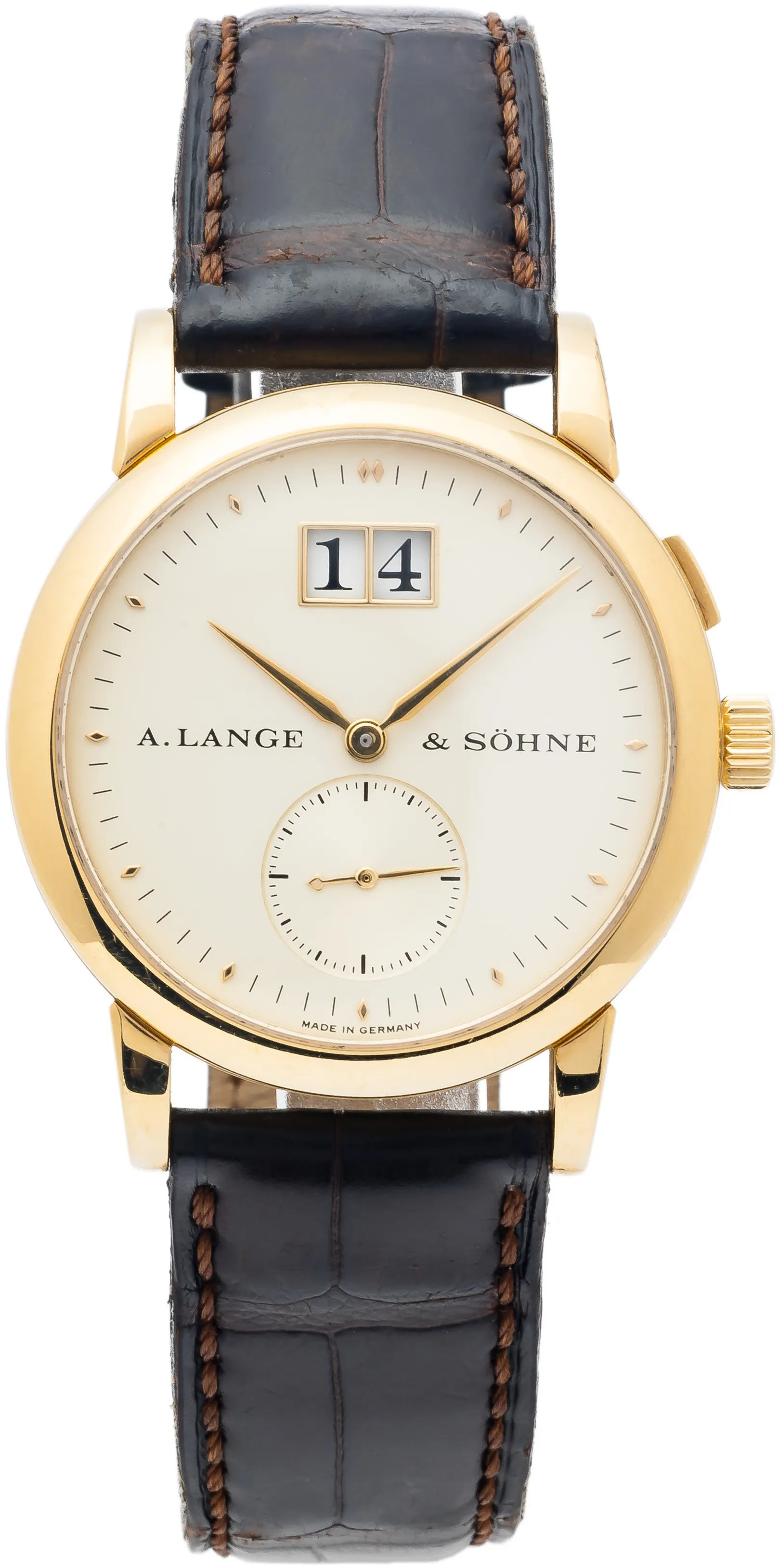 A. Lange & Söhne Saxonia Yellow gold 1