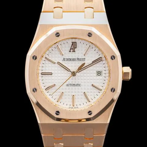 Audemars Piguet Royal Oak 15300OR.OO.D088CR.02 39mm Rose gold Silver