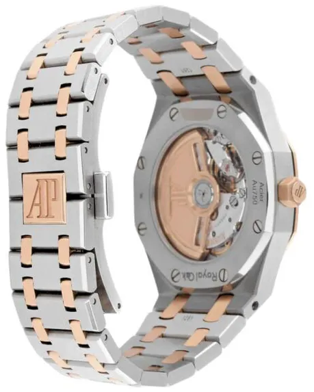 Audemars Piguet Royal Oak 15550SR.OO.1356SR.02 37mm Yellow gold and Stainless steel Silver 1