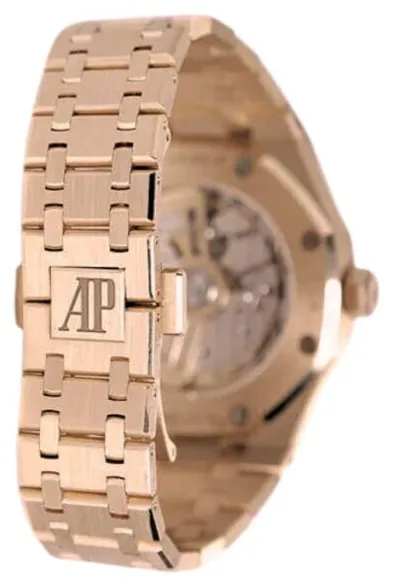 Audemars Piguet Royal Oak 15551OR.ZZ.1356OR.06 37mm Yellow gold Green 2