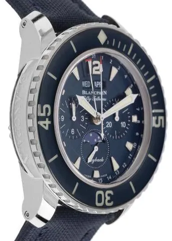 Blancpain Fifty Fathoms 5066f-1140-52b 45mm Stainless steel Blue 3